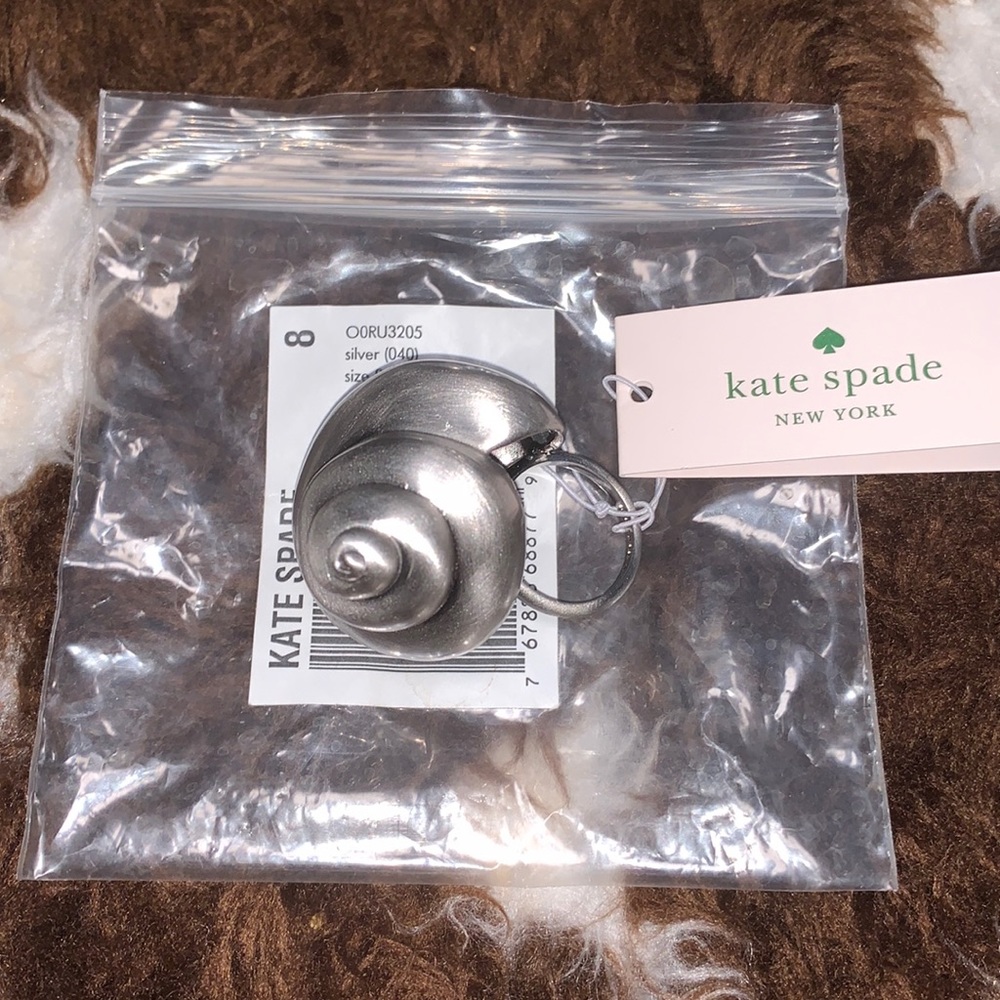 NWT Kate Spade statement shell ring 🐚
